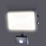 Smartwares SL1-B20B LED Schijnwerper met Sensor 4000 K - 20 W