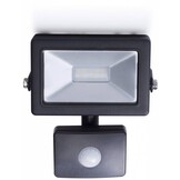 Smartwares SL1-B10B LED Schijnwerper met Sensor 4000 K - 10 W