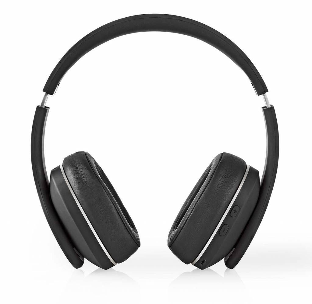 Nedis HPBT3260BK Over-ear Bluetooth Koptelefoon - Zwart/Grijs