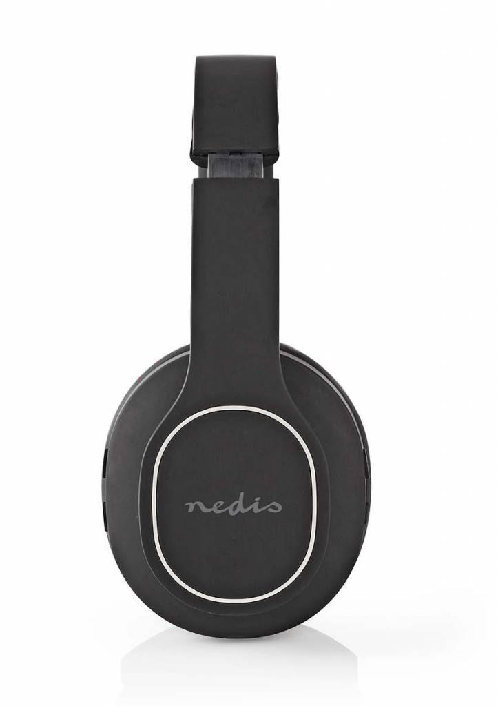 Nedis HPBT3260BK Over-ear Bluetooth Koptelefoon - Zwart/Grijs