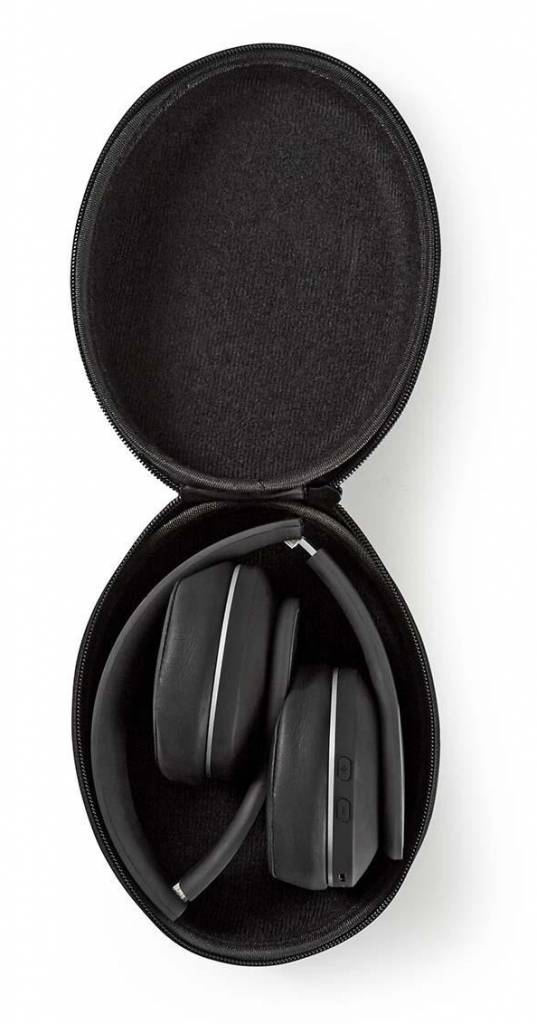 Nedis HPBT3260BK Over-ear Bluetooth Koptelefoon - Zwart/Grijs