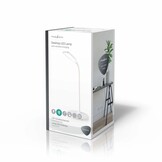 Nedis LTLGQ3M1WT Touch LED Tafellamp met Draadloze Qi Oplader - Wit