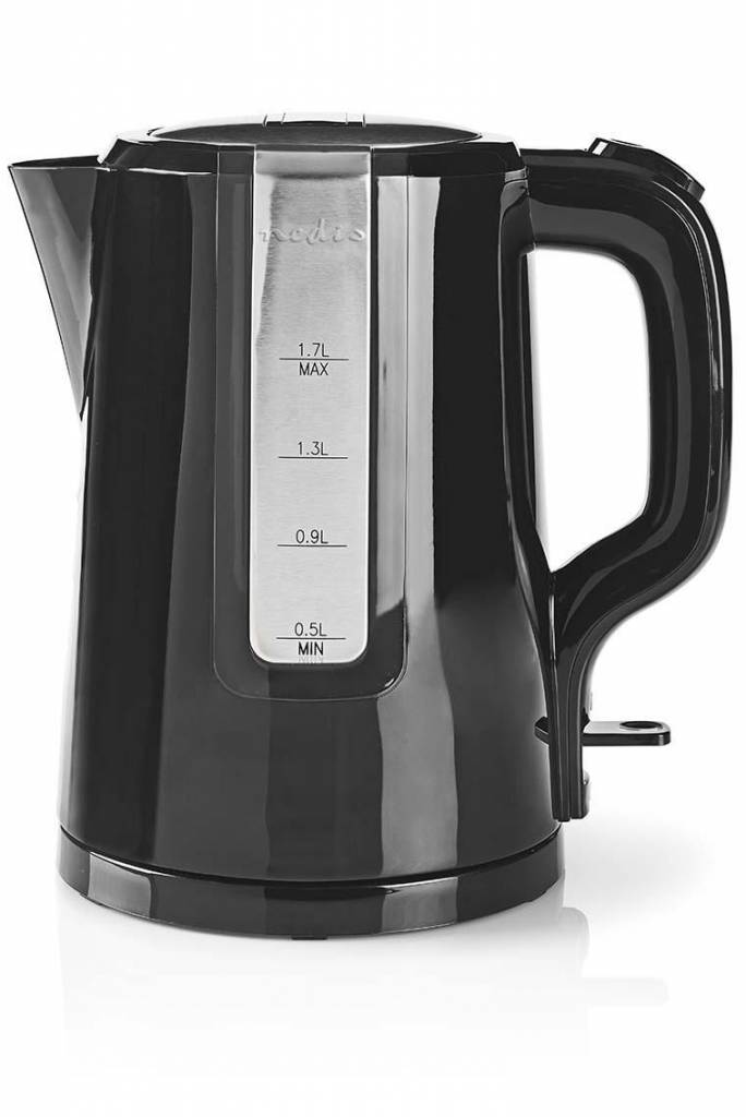 Nedis KAWK120EBK LED Waterkoker 1,7L - Zwart