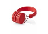 Nedis HPBT1100RD On-ear Bluetooth Koptelefoon - Rood