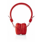Nedis HPBT1100RD On-ear Bluetooth Koptelefoon - Rood