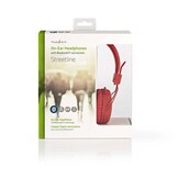 Nedis HPBT1100RD On-ear Bluetooth Koptelefoon - Rood