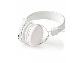 Nedis HPBT1100WT On-ear Bluetooth Koptelefoon - Wit