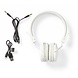 Nedis Nedis HPBT1100WT On-ear Bluetooth Koptelefoon - Wit Nedis Nedis HPBT1100WT On-ear Bluetooth Koptelefoon - Wit