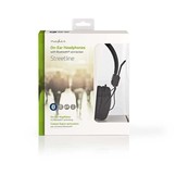 Nedis HPBT1100BK On-ear Bluetooth Koptelefoon - Zwart