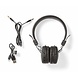 Nedis Nedis HPBT1100BK On-ear Bluetooth Koptelefoon - Zwart Nedis Nedis HPBT1100BK On-ear Bluetooth Koptelefoon - Zwart