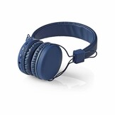 Nedis HPBT1100BU On-ear Bluetooth Koptelefoon - Blauw