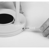 Smartwares IDE-60039 LED Tafellamp met Draadloze Qi Oplader - Wit