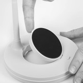 Smartwares IDE-60039 LED Tafellamp met Draadloze Qi Oplader - Wit