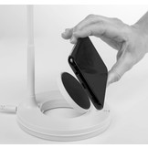 Smartwares IDE-60039 LED Tafellamp met Draadloze Qi Oplader - Wit