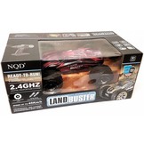 NQD Land Buster Monster Truck RTR 2.4GHz 1:12 - Rood