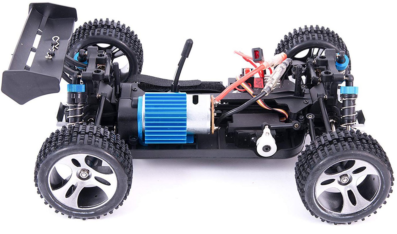 WLtoys A959 Offroad Buggy RTR 2.4GHz 1:18 - Blauw