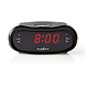 Nedis Nedis CLAR001BK Digitale LED Wekkerradio - 0.6" Nedis Nedis CLAR001BK Digitale LED Wekkerradio - 0.6"