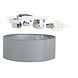 Smartwares Smartwares 6000.539 Mia LED Plafondlamp 30 cm - Grijs Smartwares Smartwares 6000.539 Mia LED Plafondlamp 30 cm - Grijs