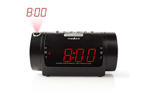 Nedis CLAR005BK Digitale LED Wekkerradio