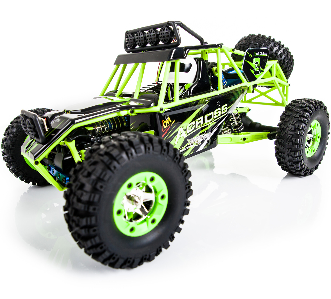 WLtoys 12428 Buggy RTR 4WD 2.4GHz 1:12 - Groen