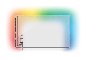 Nedis TV LED Strips Dimbaar TVML100RGB - RGB