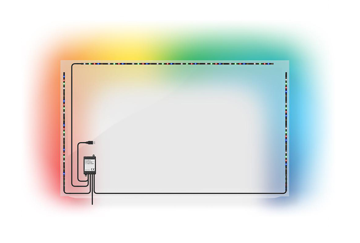 Nedis TV LED Strips Dimbaar TVML100RGB - RGB
