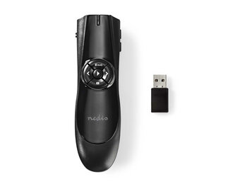 Nedis Presenter Draadloos WLPSRL101BK - Rode Laser