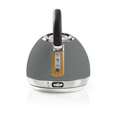 Nedis KAWK520EGY Elektrische Waterkoker Soft-touch 1,8L - Grijs