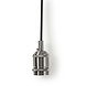 Nedis Nedis LPHLE27SI Hanglamp E27 - Staal Nedis Nedis LPHLE27SI Hanglamp E27 - Staal