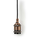 Nedis Nedis LPHLE27CP Hanglamp E27 - Koper Nedis Nedis LPHLE27CP Hanglamp E27 - Koper