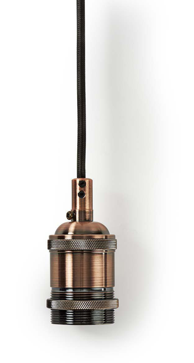 Nedis LPHLE27CP Hanglamp E27 - Koper