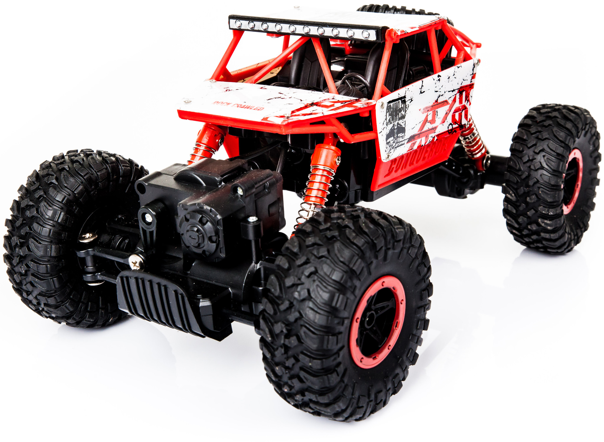 HB P1801 Monster Truck RTR 4WD 2.4GHz 1:18 - Rood