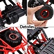 HB HB P1801 Monster Truck RTR 4WD 2.4GHz 1:18 - Rood HB HB P1801 Monster Truck RTR 4WD 2.4GHz 1:18 - Rood