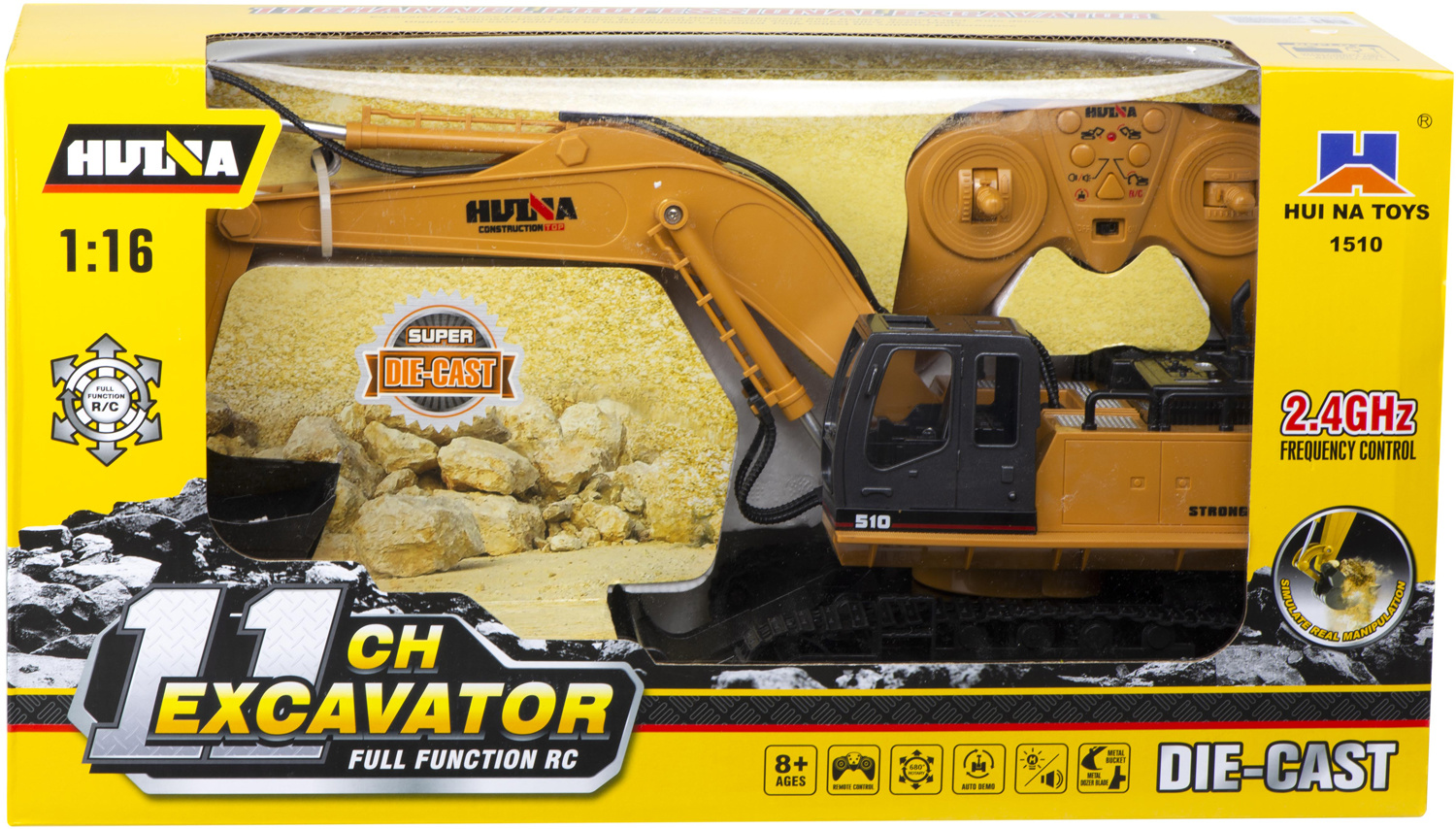 H-Toys 1510 RC Graafmachine RTR 2.4GHz 1:16