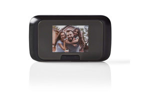 Nedis DOORS10BK Videodeurspion Kleuren-LCD 2.8"