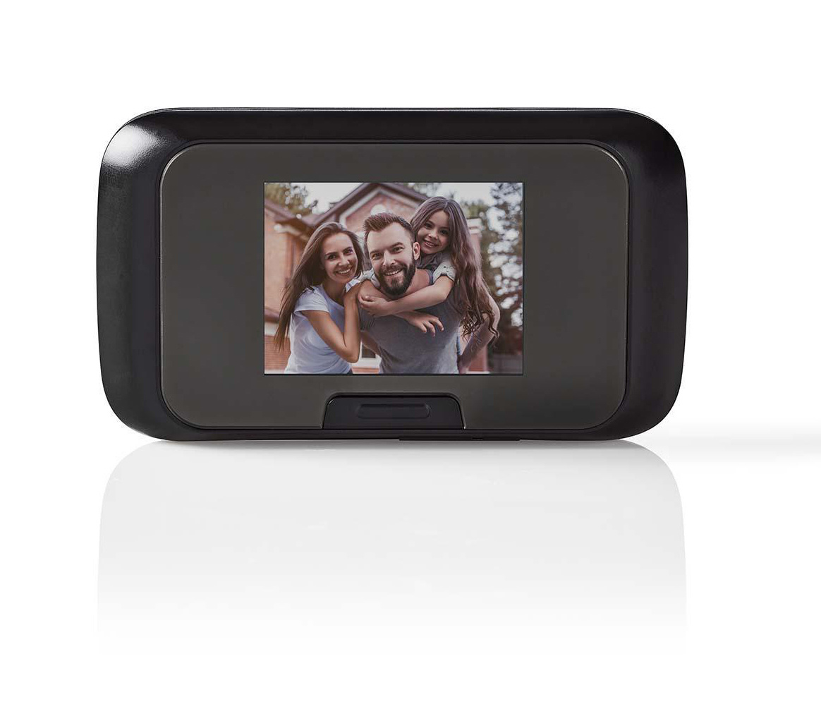 Nedis DOORS10BK Videodeurspion Kleuren-LCD 2.8"