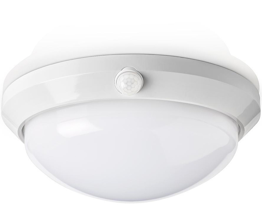 Nedis PIRPO51WT LED Plafondlamp met Sensor en Noodaccu