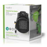 Nedis HTIF20FYW Industriële Keramische Ventilatorkachel - 2000 W
