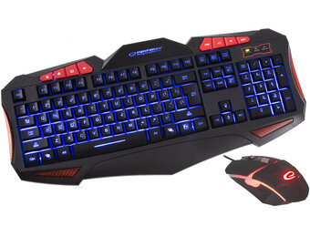 Esperanza Shelter Gaming USB Toetsenbord & Muis