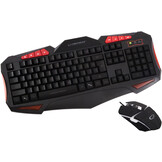 Esperanza Shelter Gaming USB Toetsenbord & Muis - Qwerty
