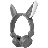 Nedis HPWD4000GY On-Ear Bedrade Koptelefoon - Willy Wolf