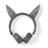 Nedis HPWD4000GY On-Ear Bedrade Koptelefoon - Willy Wolf