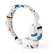 Nedis Nedis HPWD4104WT On-Ear Bedrade Koptelefoon - Safari Nedis Nedis HPWD4104WT On-Ear Bedrade Koptelefoon - Safari