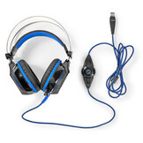 Nedis GHST500BK Wradrin Over-ear LED Gaming Headset