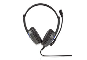Nedis GHST200BK Wralon Over-ear Gaming Headset