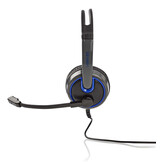 Nedis GHST200BK Wralon Over-ear Gaming Headset