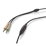 Nedis GHST200BK Wralon Over-ear Gaming Headset