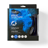Nedis GHST200BK Wralon Over-ear Gaming Headset