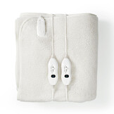 Nedis PEBL120CWT2 Elektrische Deken - 160 x 140 cm