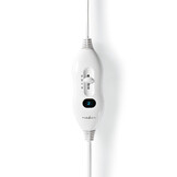 Nedis PEBL120CWT2 Elektrische Deken - 160 x 140 cm